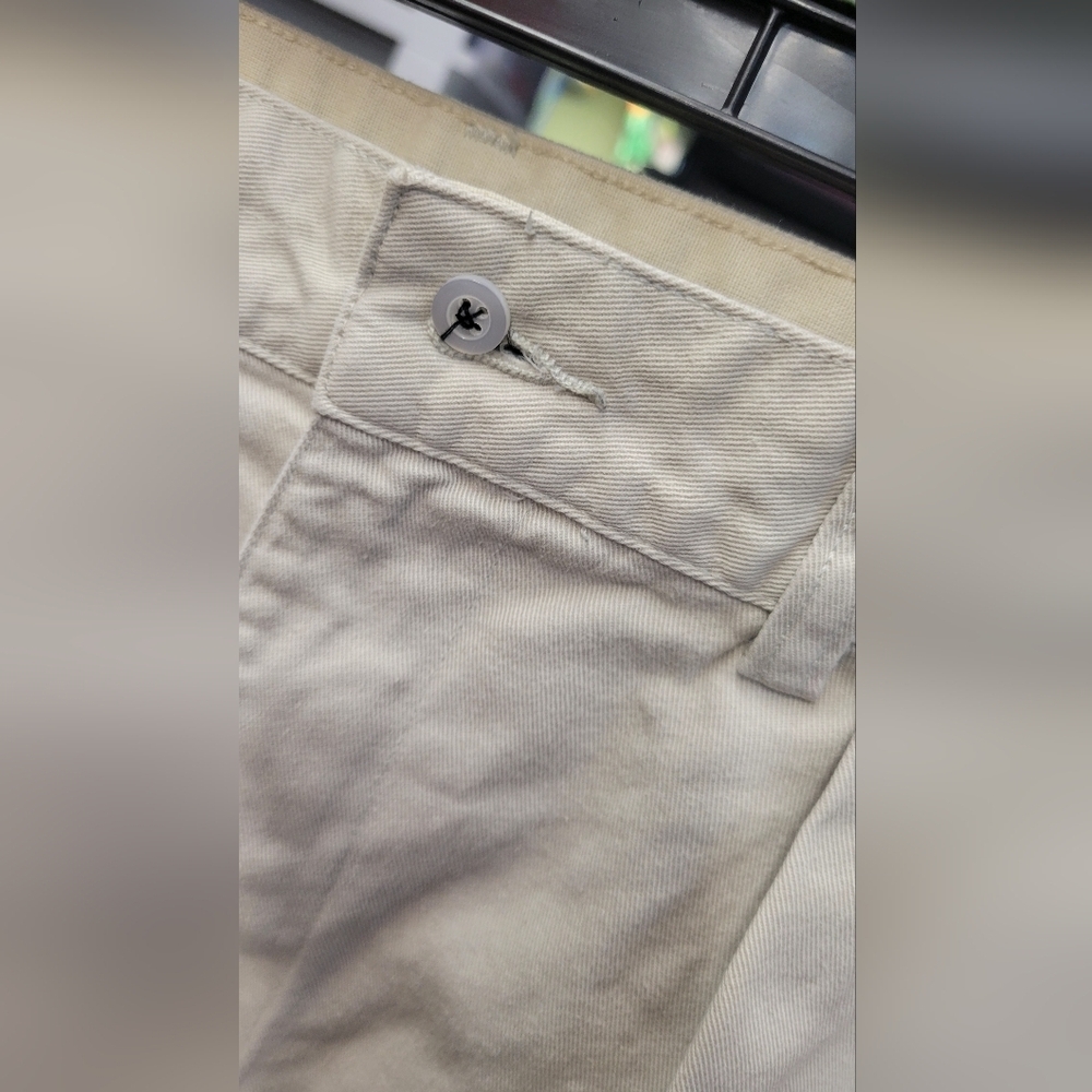 Polo Ralph Lauren 34 Khaki Shorts Vintsge 1990s Preowned 9" Inseam 26" Short Leg - Picture 4 of 11